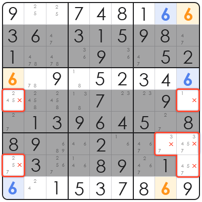 sudoku x wings explain